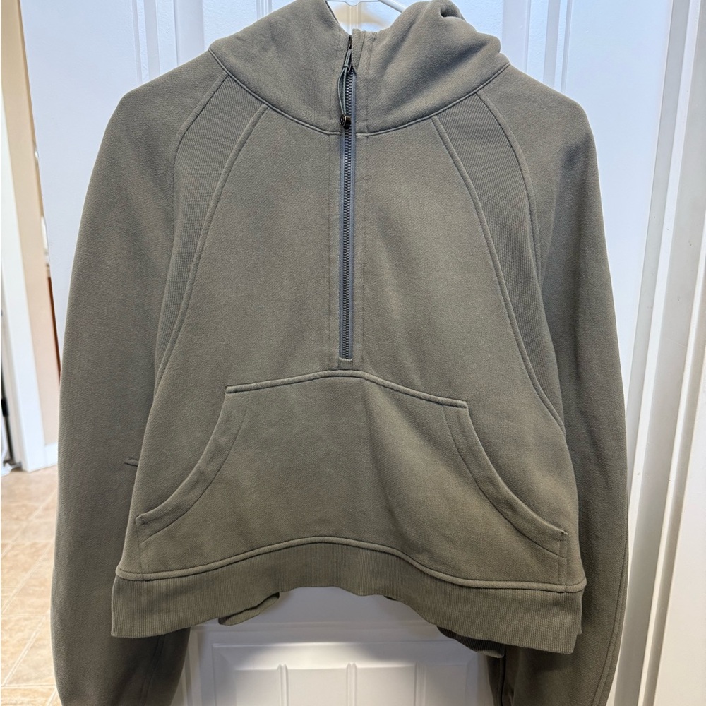 lululemon oversized half zip hoodie m/l